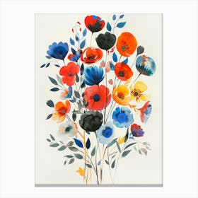 Poppies 25 Canvas Print