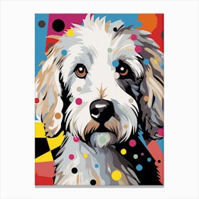 Pop Art Goldendoodle Canvas Print