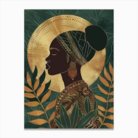 African Woman 101 Canvas Print