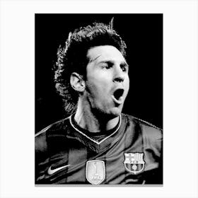 Lionel Messi Canvas Print