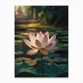 Lotus Flower 1 Canvas Print