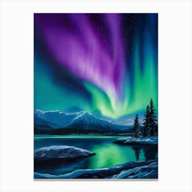 Aurora Borealis Canvas Print