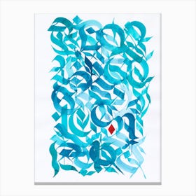 Blue Moods Canvas Print