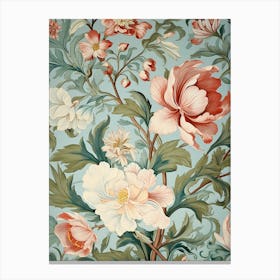 Floral Wallpaper 23 Canvas Print