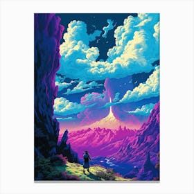 Pixel Art 2 Canvas Print