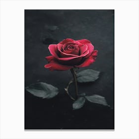 Dark Rose 111 Canvas Print