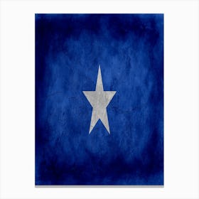 Somalia Flag Texture Canvas Print