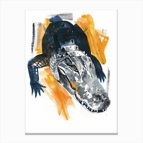 Alligator 8 Canvas Print