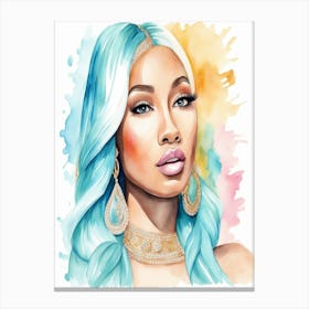 Nicki Minaj Canvas Print