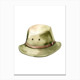 Bucket Hat Canvas Print