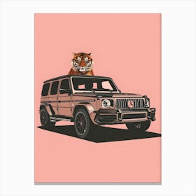 Mercedes G Suv Canvas Print