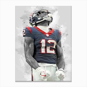 Nico Collins Houston Texans Canvas Print