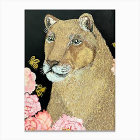 Cougar Canvas Print