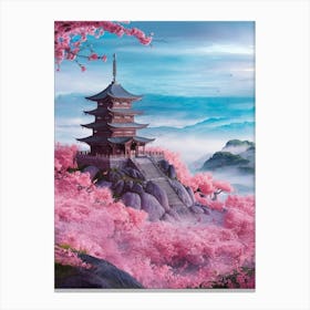 Sakura Blossoms 9 Canvas Print