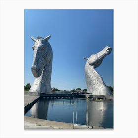 Kelpies 2 Canvas Print