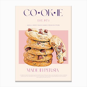 Cookie Mid Century Canvas Print