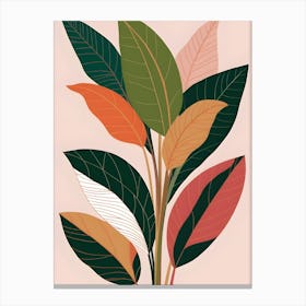 Abstract Leaf Canvas Print Canvas Print