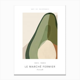 Avocado Le Marche Fermier Poster 1 Canvas Print