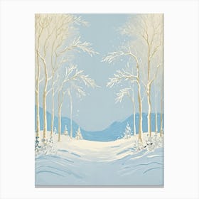 Winter Frost Canvas Print