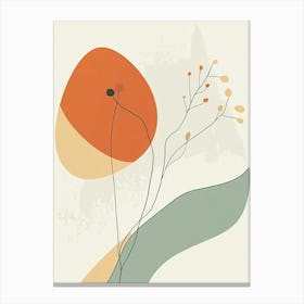 Abstract Flower Canvas Print 5 Canvas Print