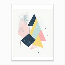 Abstract Geometric Print 3 Canvas Print