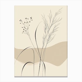 Grasses 3 Canvas Print