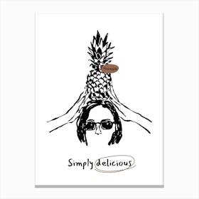 Simply Delicious 1 Canvas Print