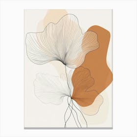 Ginkgo Leaves 15 Canvas Print