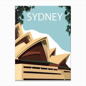 Sydney, Opera House, Australia Canvas Print