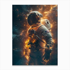 Epic Fantasy Astronaut 4 Canvas Print