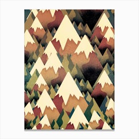 Mountain Forest Canvas Print