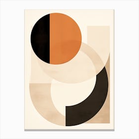 Bauhaus Circles Dreams Canvas Print