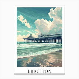 Brighton Pier 1 Canvas Print