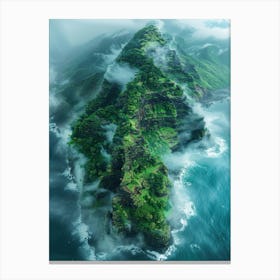 Hawaii Island Canvas Print