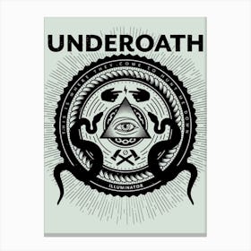 Underroth band music Canvas Print