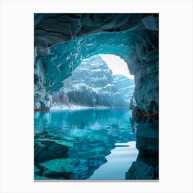 Ice Cave Canvas Print