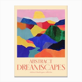 Abstract Dreamscapes Landscape Collection 45 Canvas Print