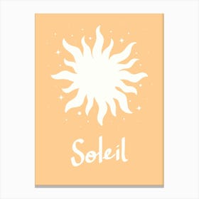 Soleil Canvas Print