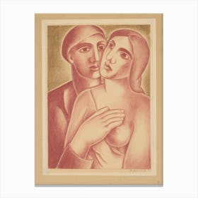 Lovers, Mikuláš Galanda (6) Canvas Print