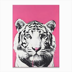 White Tiger 1 Canvas Print