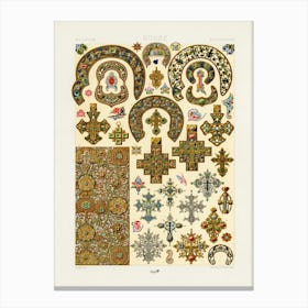 Russian Pattern, Albert Racine (2) 1 Canvas Print