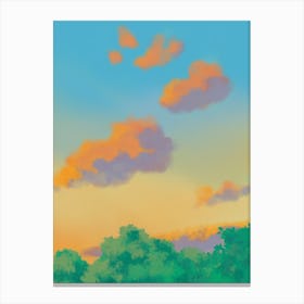 Clouds In The Sky 1 Canvas Print