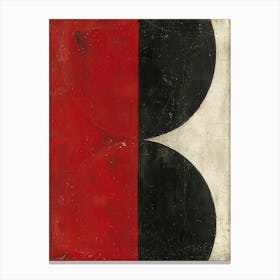 Red And Black Canvas Print Canvas Print