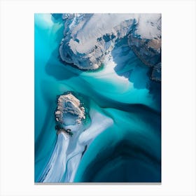 Blue Lagoon In Iceland 1 Canvas Print