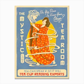 Mystic Tea Room Canvas Print