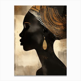 African Woman 43 Canvas Print