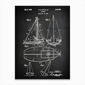 Sail Boat Patent Print Sailboat Patent Sailing Boat Art Sailing Ship Decor Sail Boat Print Sail Boat Art Patent Print Vb5261 Canvas Print