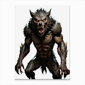 Haunted Werewolf Canvas Print