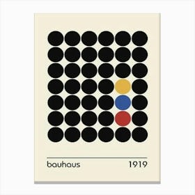 Bauhaus 19 1 Canvas Print