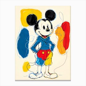 Mausy Mice: A Playful Tribute Canvas Print